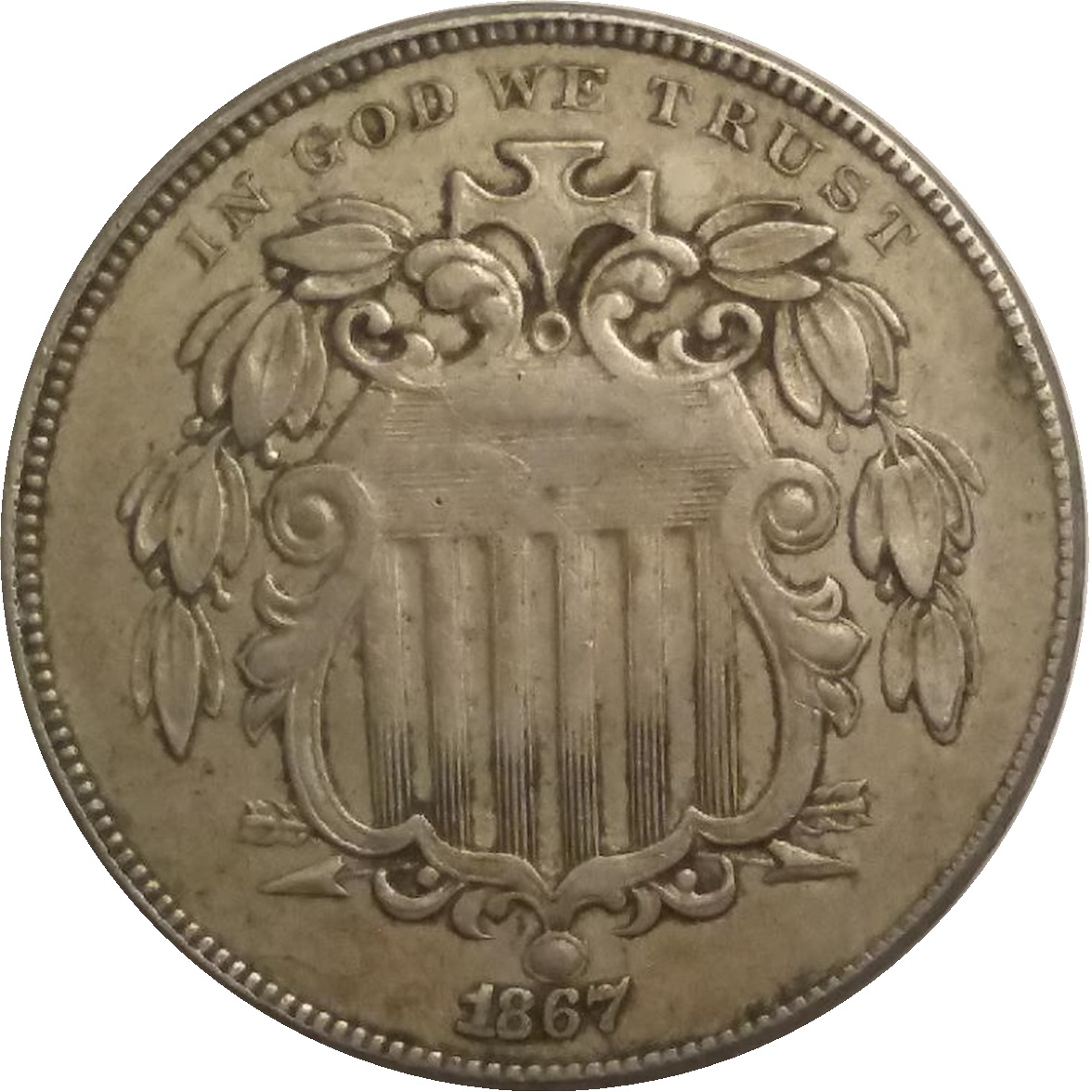1867-5c-Shield-Nickel-With-Rays-#2